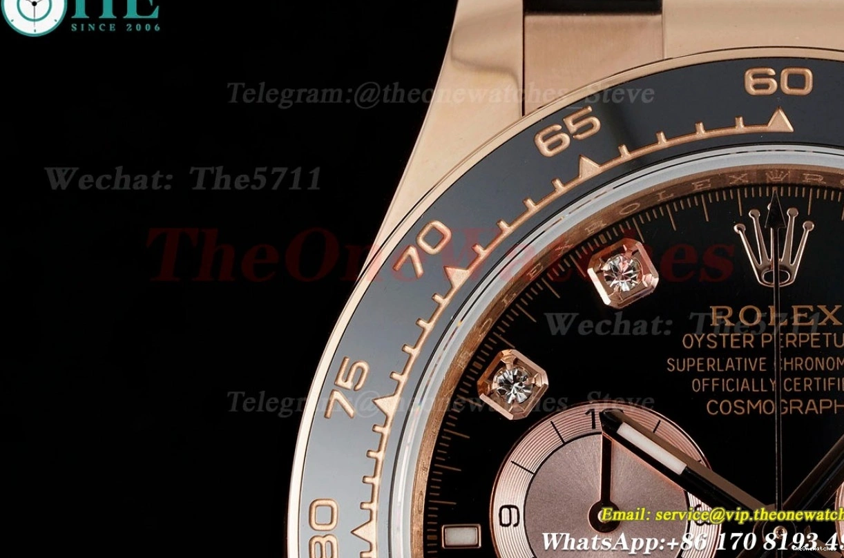 (Gain RG RU Weight) 40mm Daytona 126515 Dia QF Black SH4131 0113